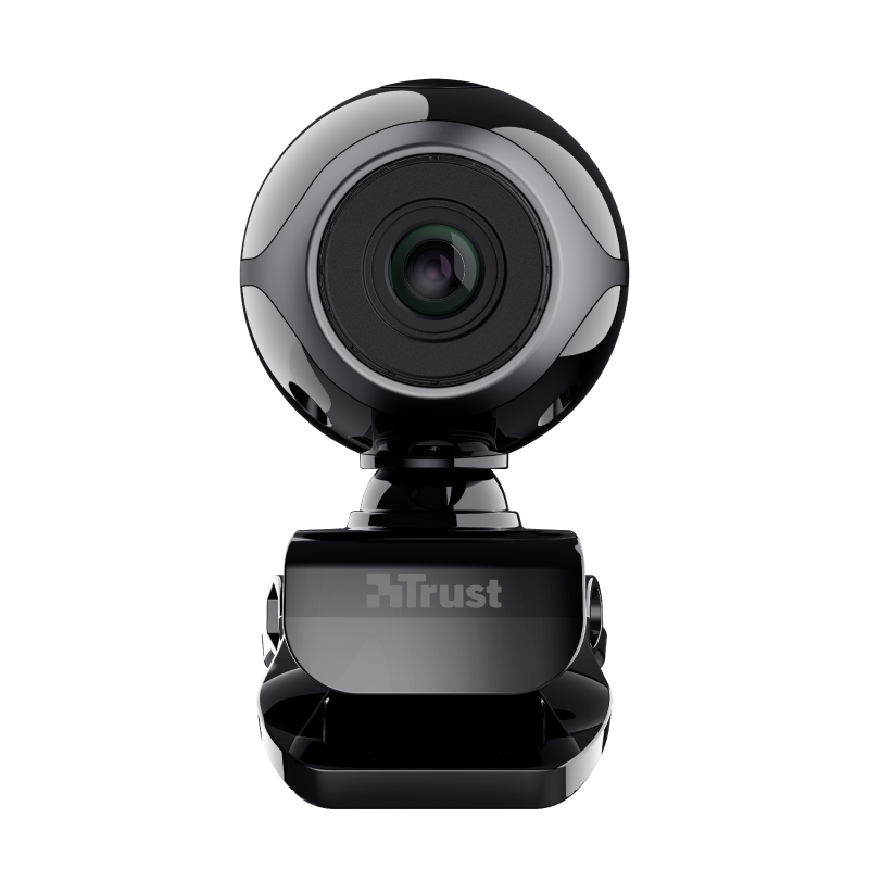 Exis Webcam - black/silver-Front