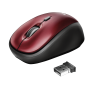 Yvi Wireless Mouse - red-Visual