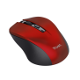 Mydo Silent Click Wireless Mouse - red-Visual