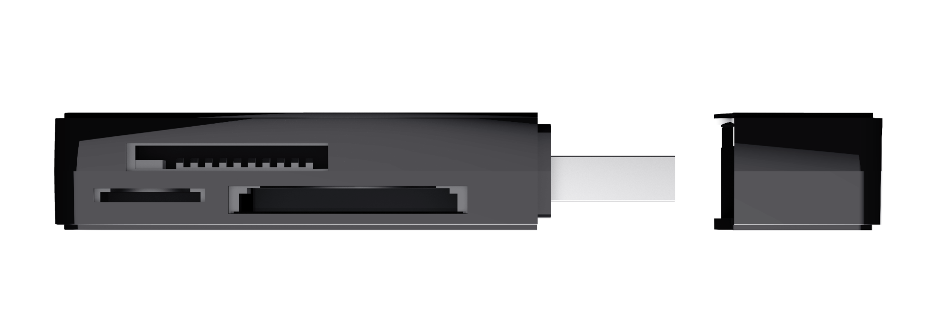 Nanga USB 3.1 Card Reader-Side