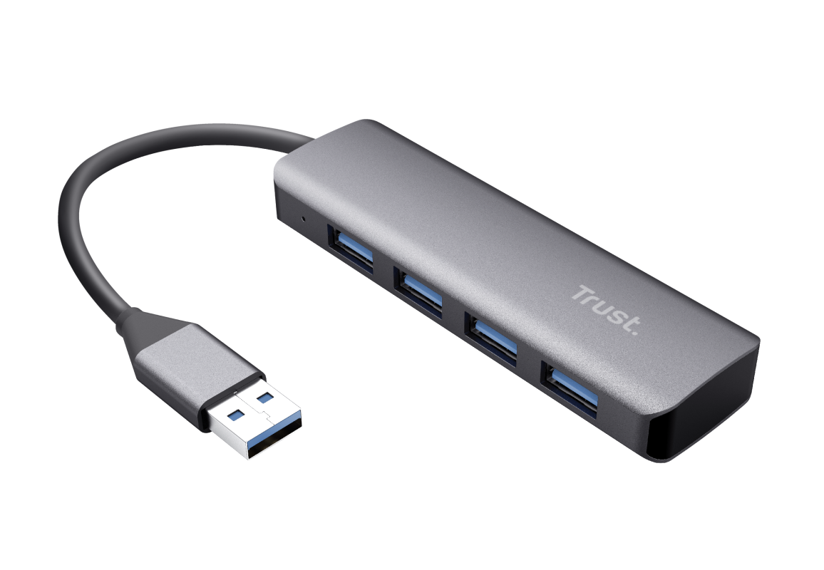 Halyx Aluminium 4-Port USB 3.2 Hub-Visual