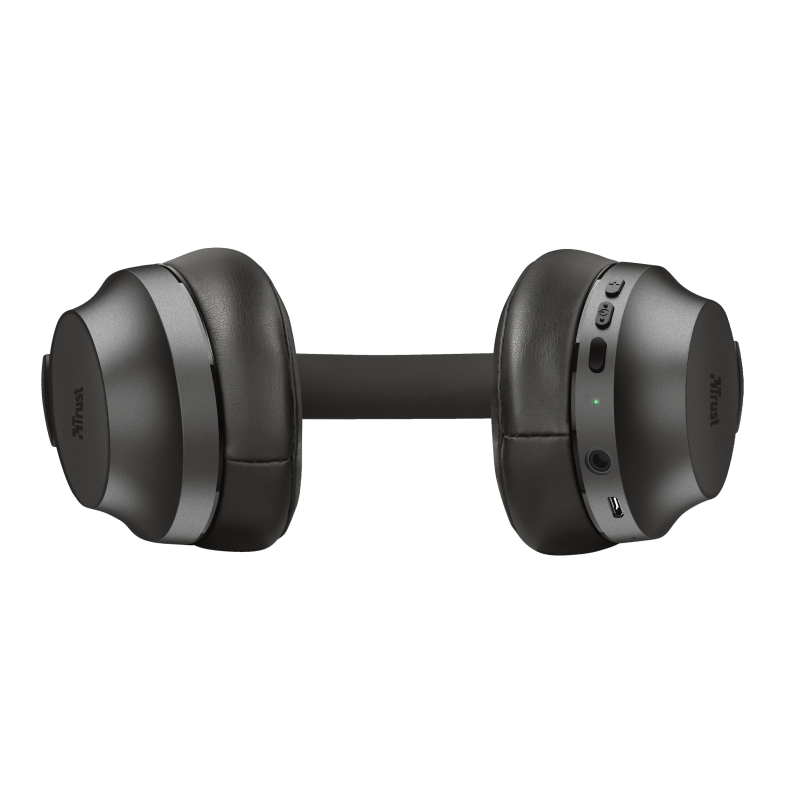 Eaze Bluetooth Wireless Over-ear Headphones-Bottom