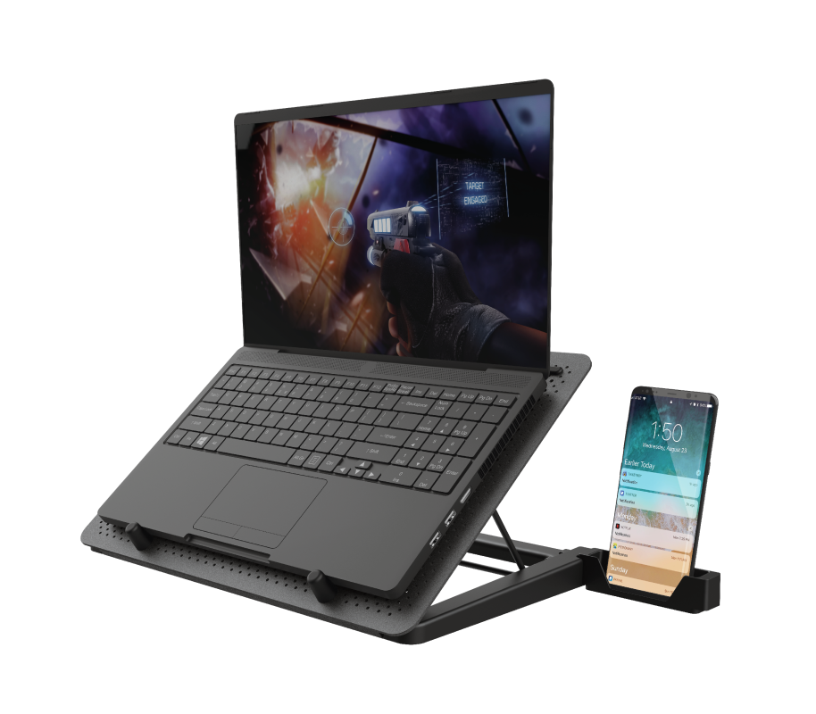 GXT 1125 Quno Laptop Cooling Stand-Visual