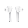 Nika Touch Bluetooth Wireless Earphones - white-Top