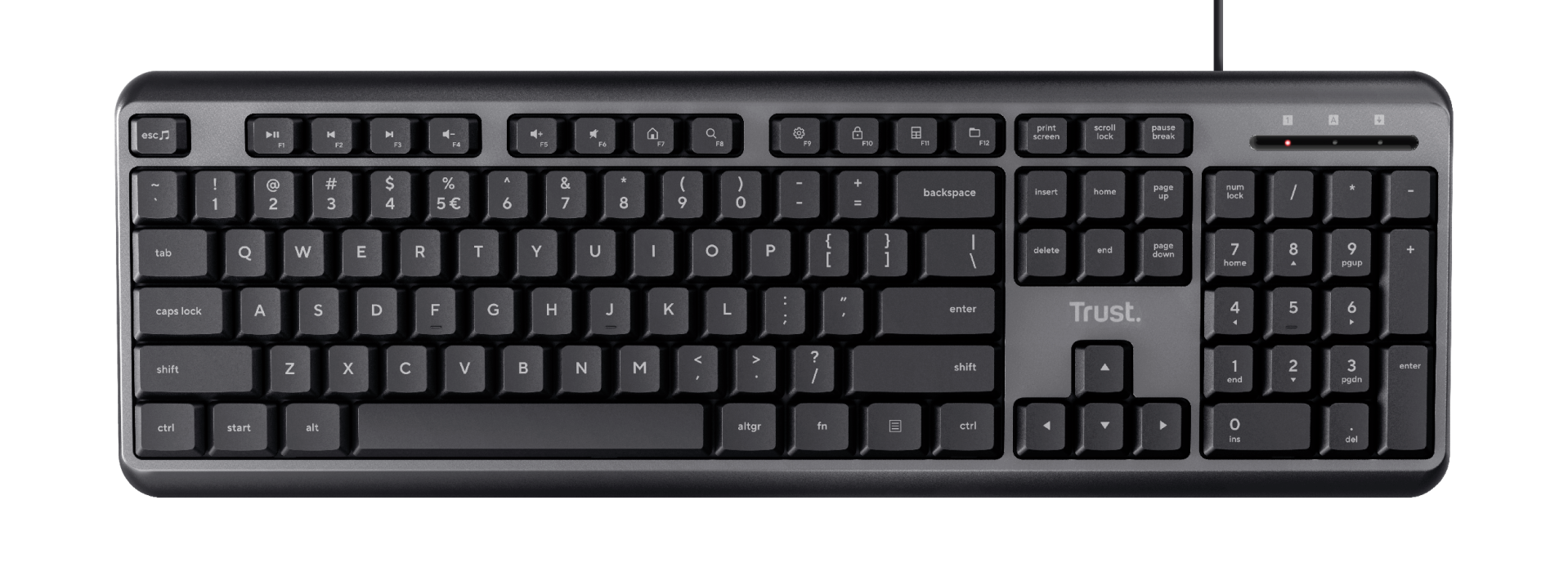 ODY Wired Keyboard-Top